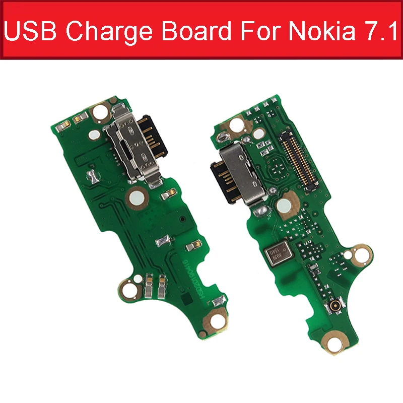Charger USB Jack Board For Nokia 2 2.1 3 3.1 Plus 5 5.1 6 6.1 7 7.1 Plus 8 Charging USB Port Board Module Replacement Parts