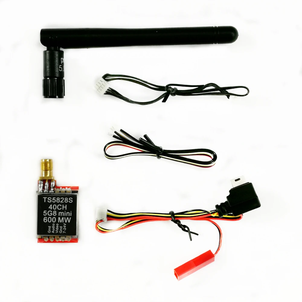 

TS5828S 5.8G 600mW 40CH Mini AV Wireless Transmitter RP-SMA Female For Multicopter QAV250 FPV Racing Drone