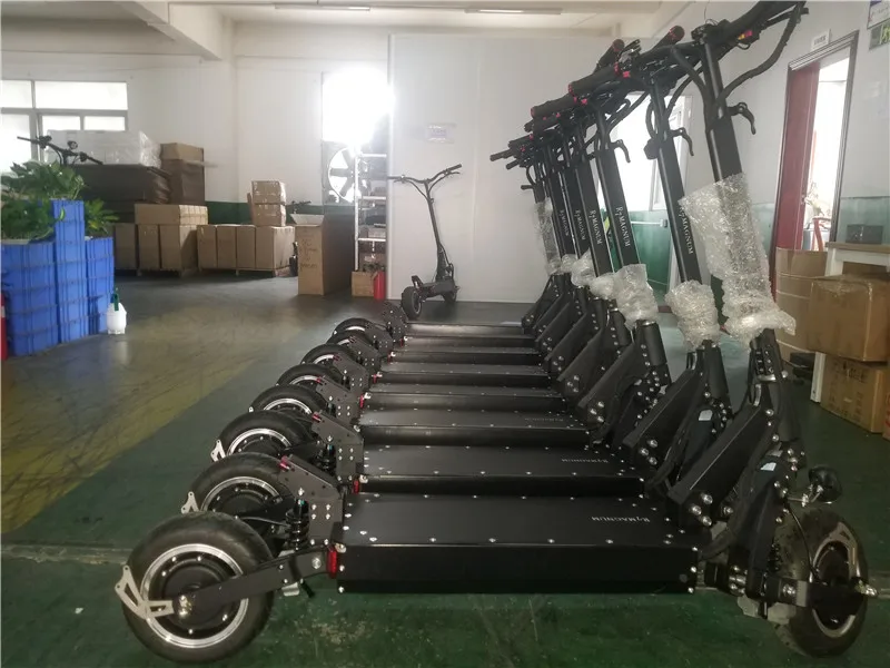 Cheap KWHEEL R7 60V Lithium Battery Electric Scooter Dual Motors 2800W E-scooter 10