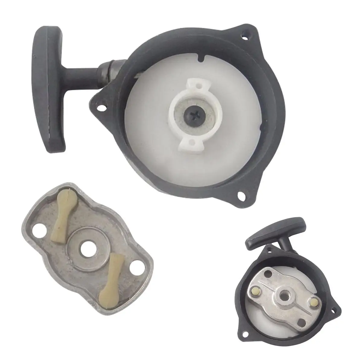 New Recoil Starter Pull Start & Pawl Pull Starter Assembly for Brush Cutter Strimmer Grass