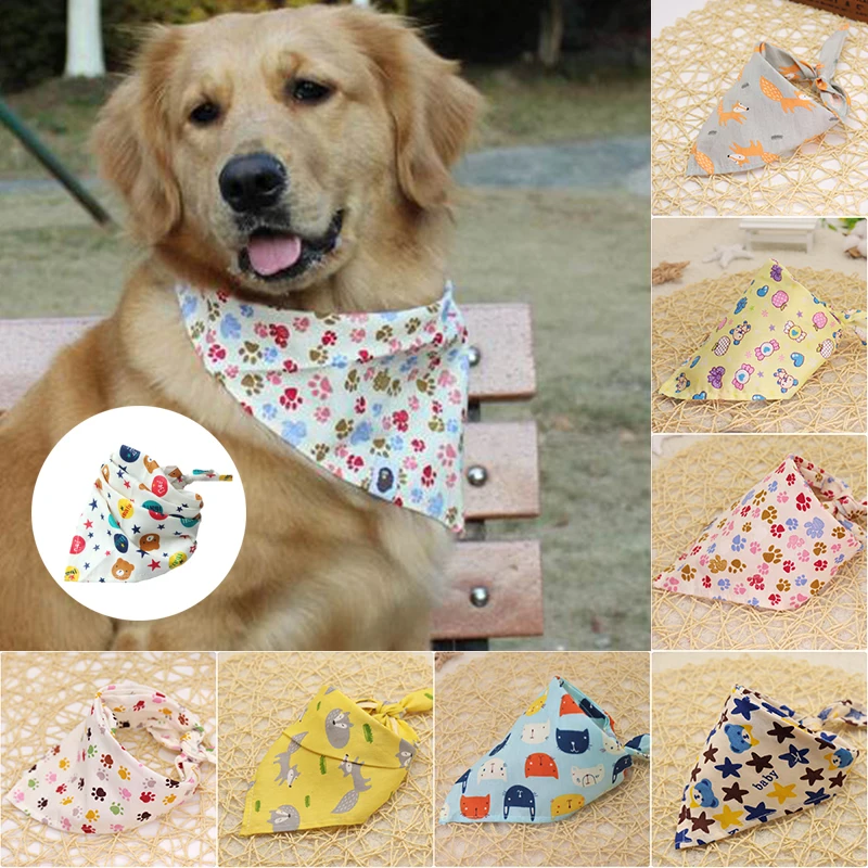 

Bandana hot Puppy Scarf Pet Cat Collar Bandage Dog 1p Bib Triangular Neckerchief
