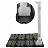 aquarium fish tank under gravel filter bottom sand filter 12/16/20/24/28/32 pcs plates+ extensible pipe 1