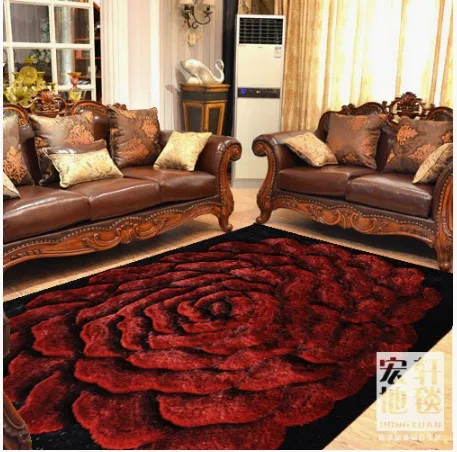 Ковер 02 ручной работы трехмерный резной ковер из чистой шерстяной моды американский деревенский синий коврик для кофейного столика