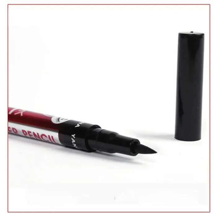 YANQINA, 36 H, черная водостойкая жидкая подводка для глаз, ручка для макияжа, красота, косметика, стойкий карандаш для подводки глаз, инструмент для макияжа, тени для век