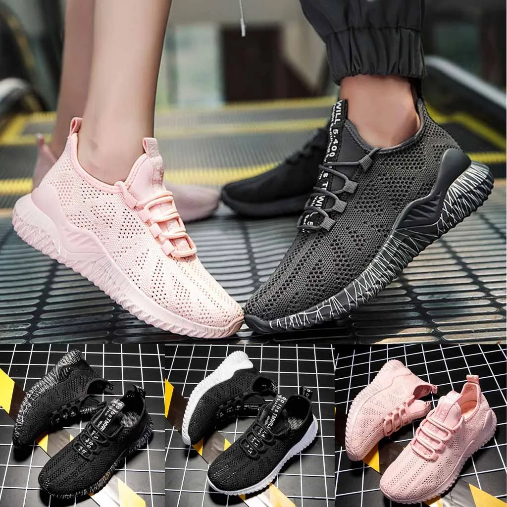 

Fashion Men Mesh Fitness Sport Sneakers Couple Casual Shoe Student professional running shoes for men zapatillas mujer deportiva