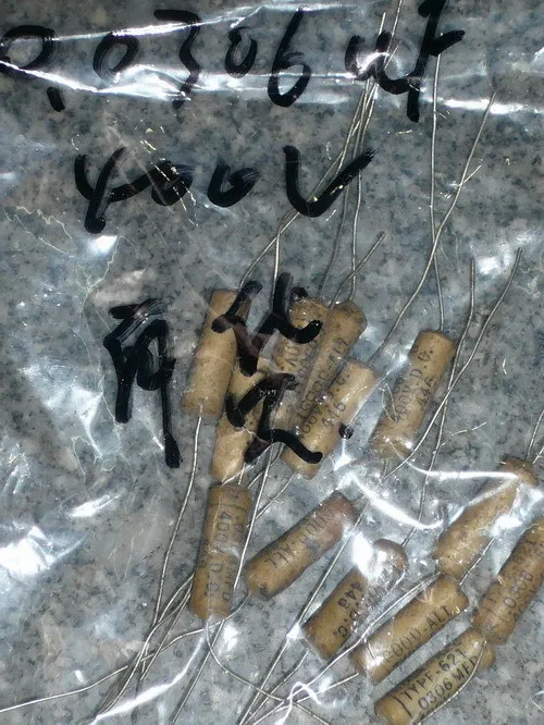 

[SA]GOOD-ALL yellow wax dip 0.0306UF400V stock wholesale no leakage--10pcs/lot