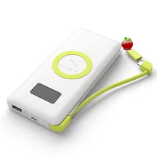 PINENG PN-888 External Battery Power Bank 10000 mAh Portable Power Source QC3.0 Fast Charging Power Bank with LED Display