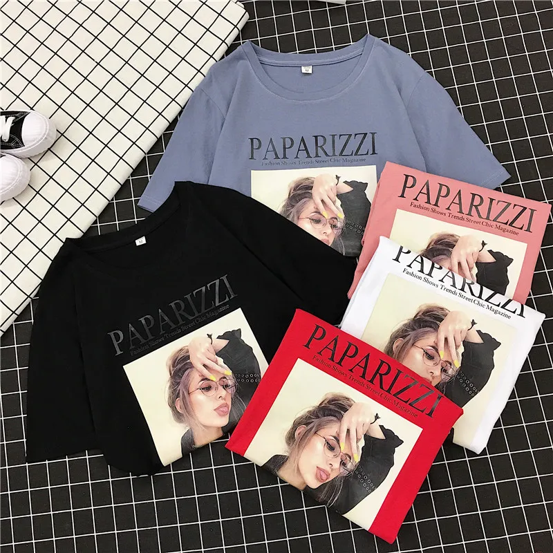 

Summer100%Cotton High Quality Bts T Shirt Women Elastic Basic femme T-shirts Female Casual Tops Short Sleeve Loose T-shirt Women