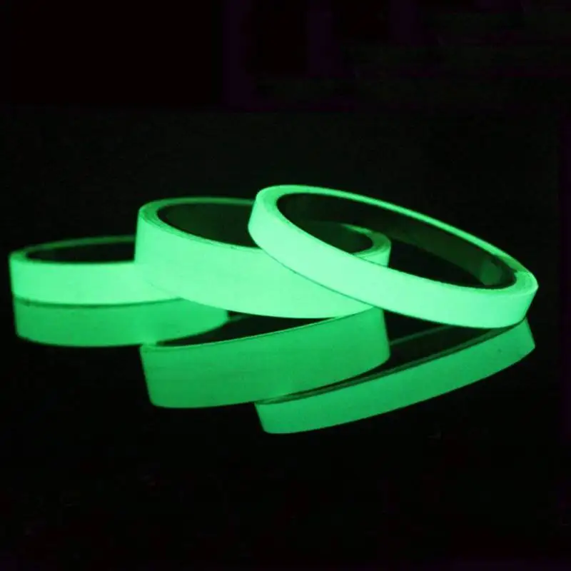 

Tape Solar Energy Glow in The Dark Tape Luminous Sticker 3m Night Glow Sticker Outdoor Waterproof Warning Decorative