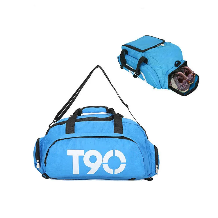 

New Men Travel Bags Fashion Sports Gym Bag For Teenager Women Multifunctional Shoulder Hand Bag Waterproof Short Trip Duffle