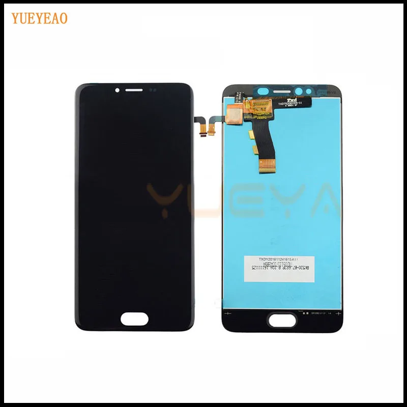 

YUEYAO AAA LCD+Frame For MEIZU M5 Mini Lcd Display 5.2 Inch Screen+Digitizer Touch screen Replacement For M611D / M611A LCD