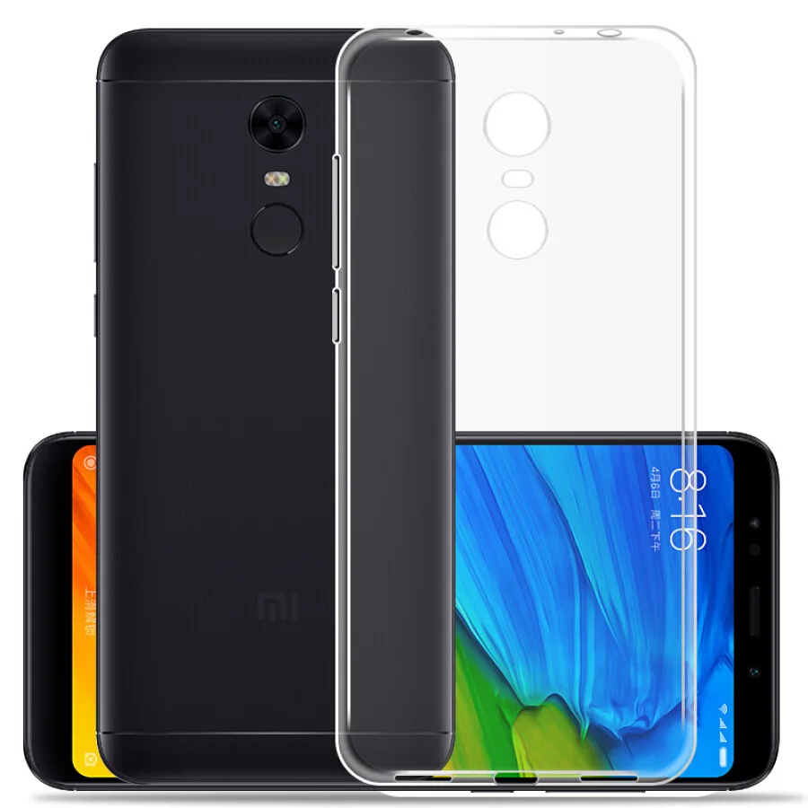 Soft TPU Case for Redmi 5 Silicone tpu Protective luxury Funda Xiaomi redmi Plus 2017 Shockproof Ultra Clear |