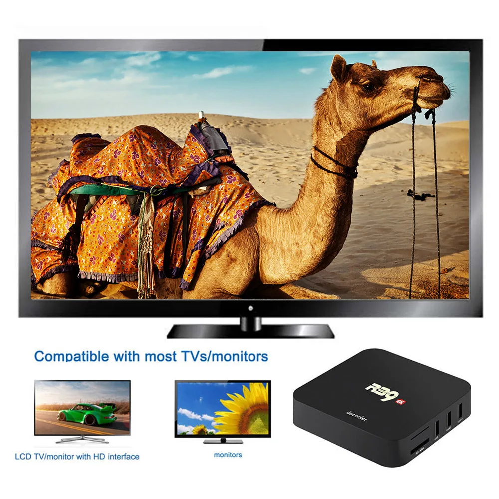 2018 горячая распродажа дешевый docooler R39 Smart TV BOX Android 8 1 Box RK3229 Quad Core UHD 4K 2GB16GB WiFi H.265 HD