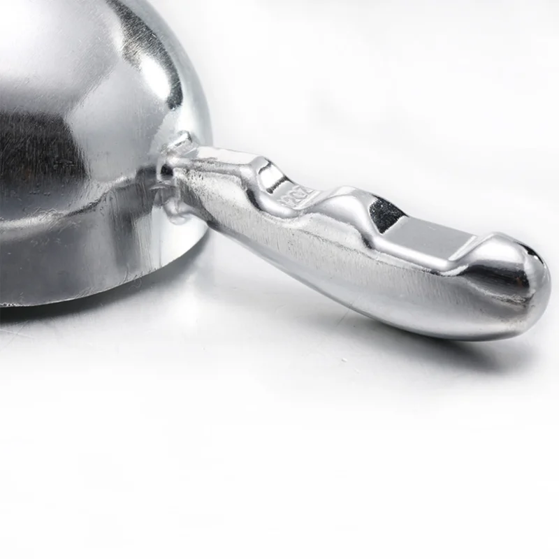 Bar Ice Scoop Cast Aluminum Scoop for Coffee Dry Goods Candy Spice Contoured Handle Kitchen Accessories Leeseph