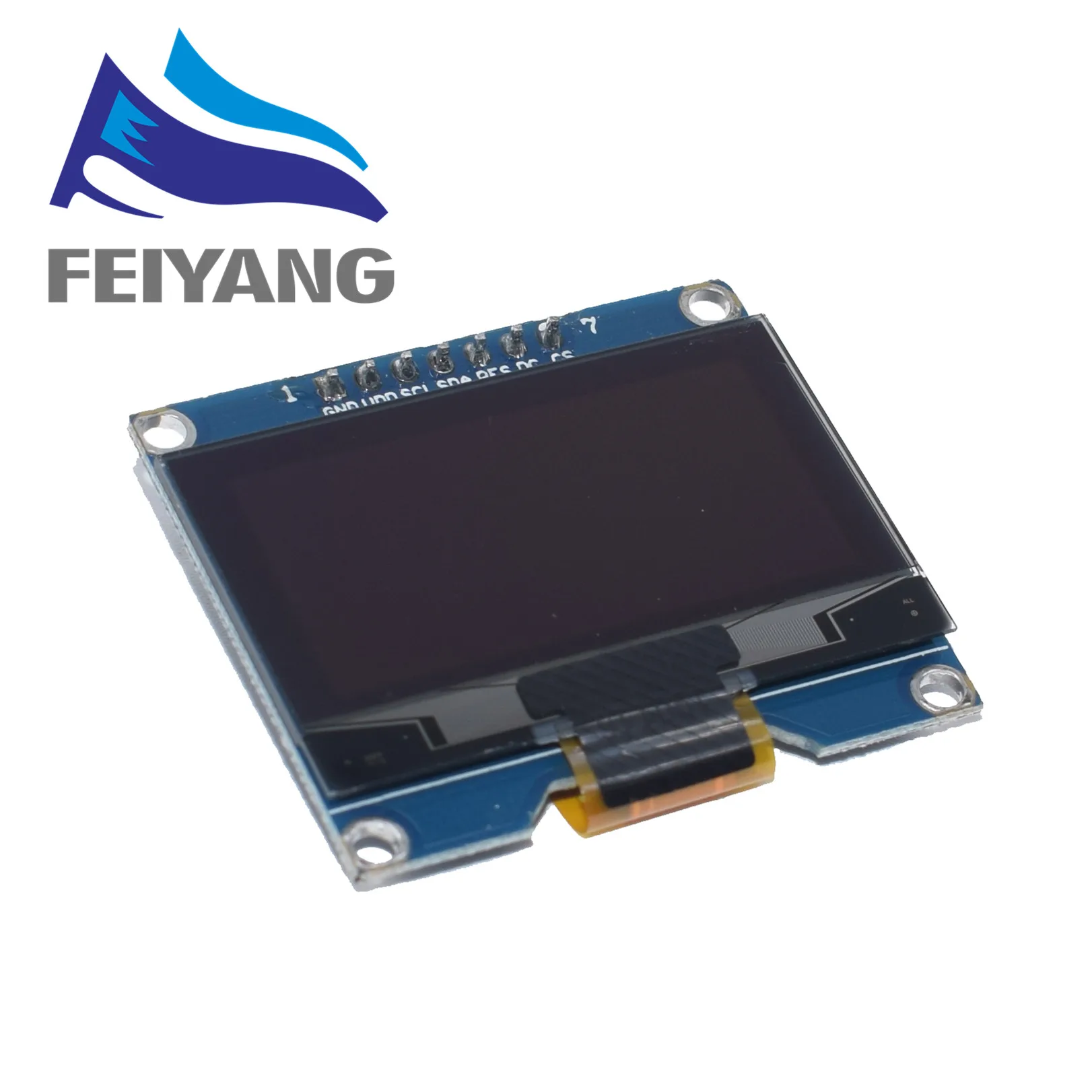 Модуль OLED экрана SSD1309 с 7 контактами 1 54 дюйма совместим интерфейсом SSD1306 SPI 128*64