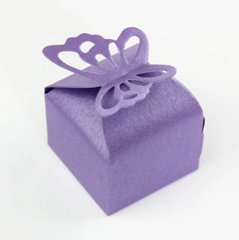 Cut Candy Gift Boxes Wedding Party Favor Box Butterfly Wedding Box ...