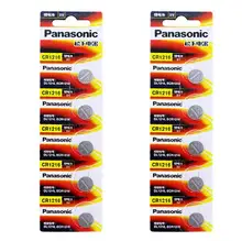 50pcs/lot Panasonic CR1216 Button Batteries DL1216 BR1216 Cell Coin Lithium Battery 3V 5034LC For Watch Electronic Toy Remote