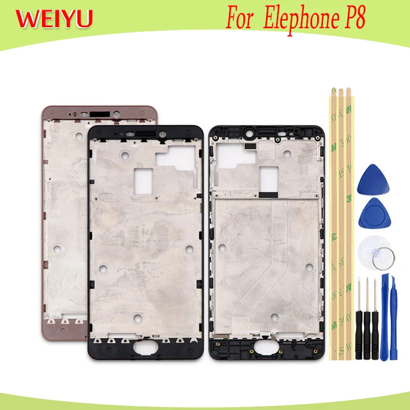 WEIYU для Elephone P8 средняя рамка пластина крышка ремонтная часть с инструментами