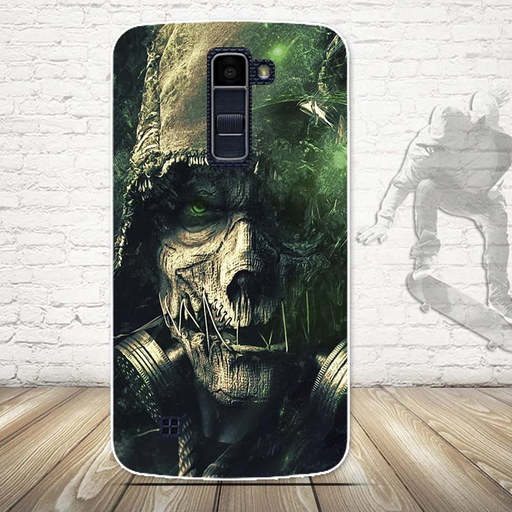 Роскошный мягкий ТПУ чехол с 3D рисунком для LG K10 Lte K 10 M2 K410 K420N K430DS F670 двойной