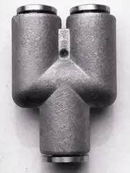 6 мм Союза Y нержавеющая сталь 316 Нажмите на фитинги пневматические фитинги
