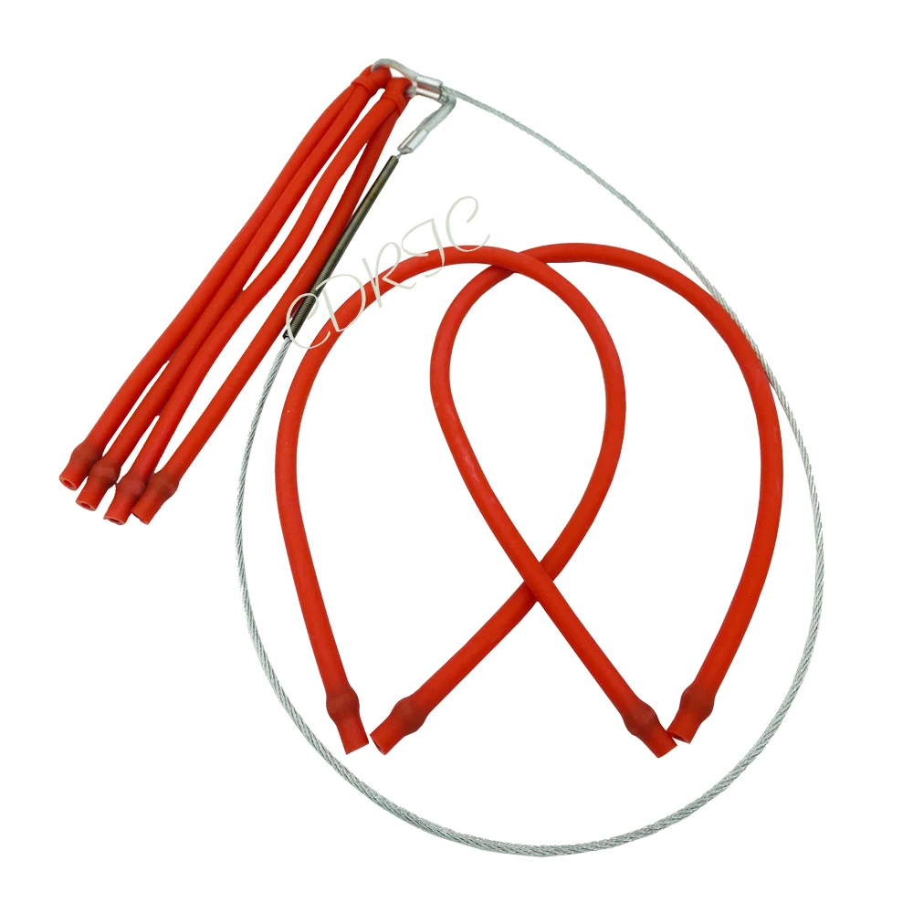 Günstige Hohe elastizität durable schleuder gummiband schleuder zubehör spezielle für Neptune 8.9.10.11 Ersatz leder band 2 farben