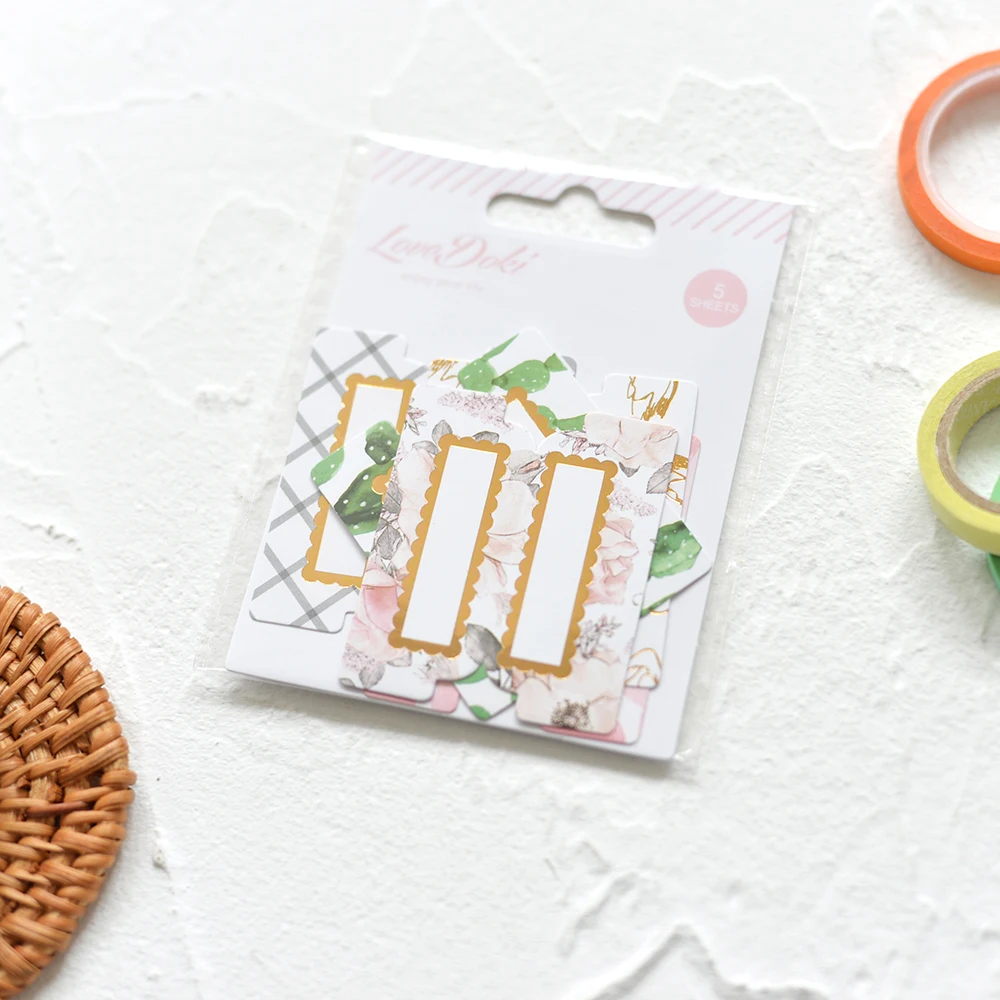 

Lovedoki 2019 Planner Label Sticker Notebooks & Journals Index Divider Decoration Sticker Spiral Notebook Accessories Stationery