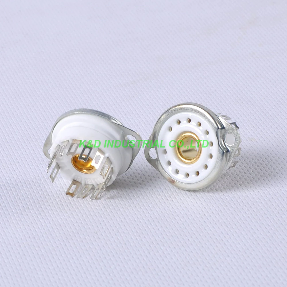 4 шт. 13pin керамическая трубка гнездо для Nixie клапан для 13pin B5092 GN4 B13B ZM1020 ламповый усилитель части