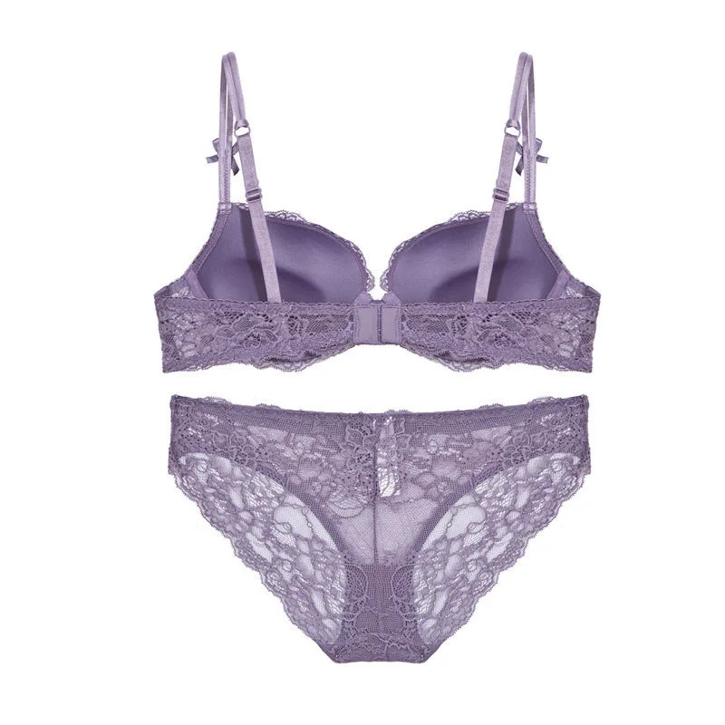 sexy lace bow lingerie-1