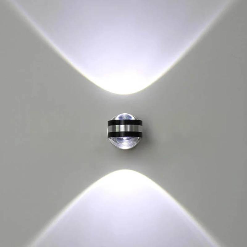 Светодиодный настенный светильник 2 Вт 220 В разные цвета|wall light 220v|crystal wall lightwall |