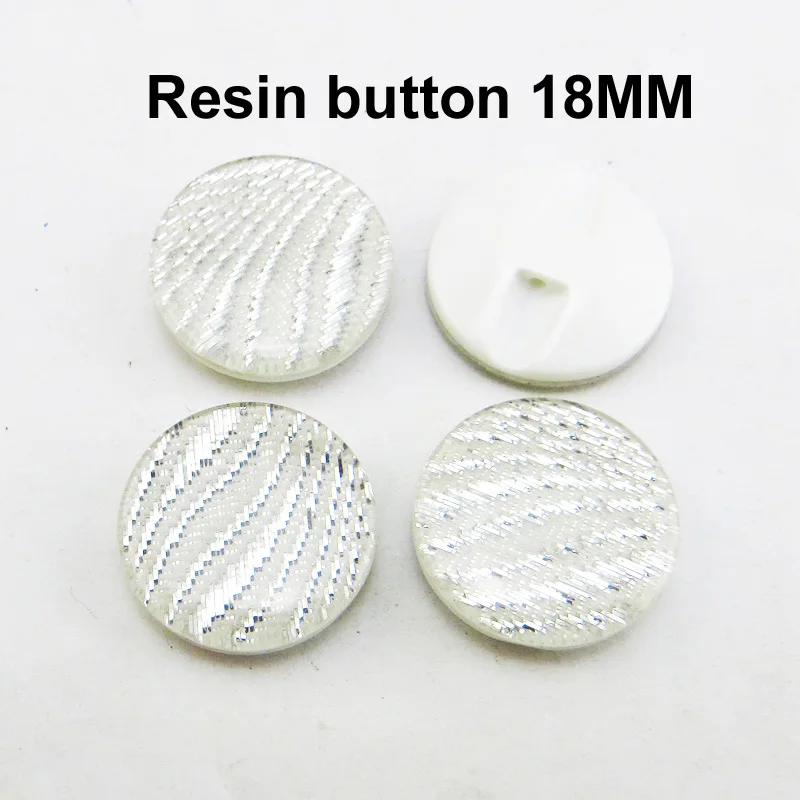 

20PCS Dyed WHITE resin button DECORATION coat boots sewing clothes accessory SHIRT buttons 18MM r-331