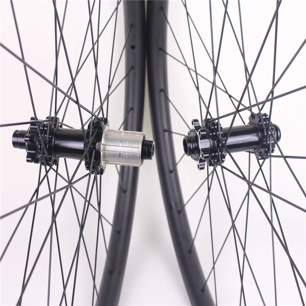 650B XC Углеродные колеса бескамерные 30 мм Ширина 27 5 er mtb Novatec колеса|Велосипедное