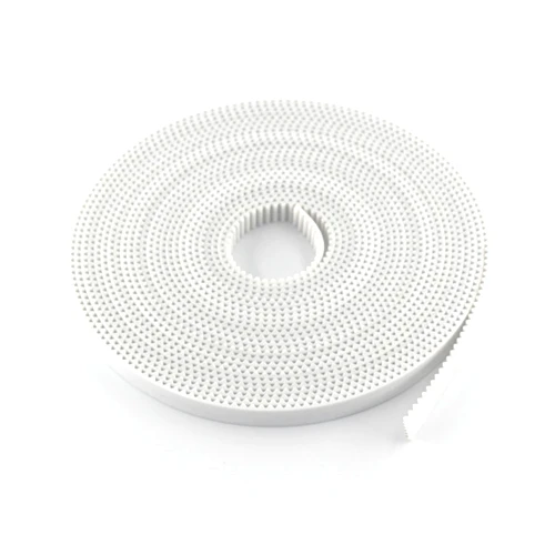 

1Meter White GT2 10mm Width 2GT PU Transmission Timing Belt With Steel Metal Core For 3D Printer