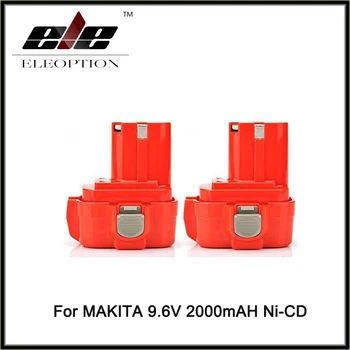 

2 pcs 9.6V 2000mAh Ni-CD Rechargeable Battery Pack Power Tool Battery Cordless Drill for Makita 9120 9122 PA09 6207D Bateria