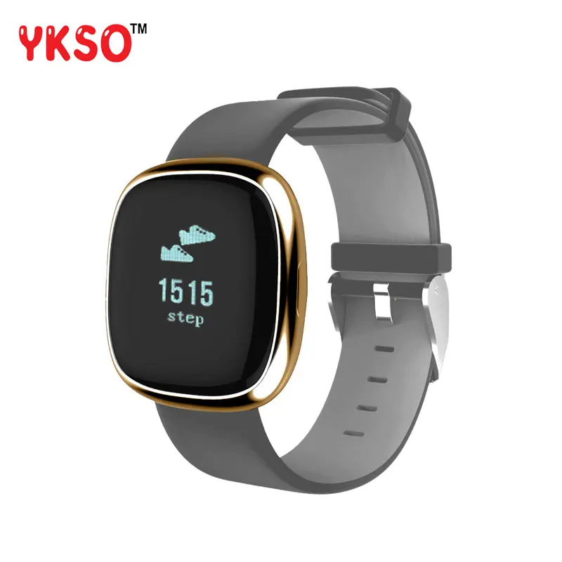 Ykso P2 измерение пульса Смарт часы крови Давление монитор Smartband шагомер Фитнес