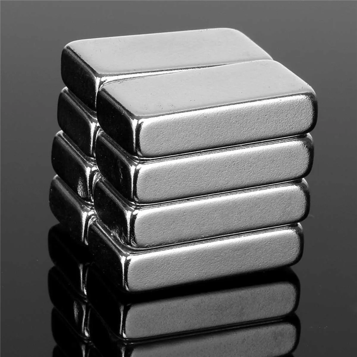 

8pcs Cuboid N52 Neodymium Rare Earth Magnets Block 20x10x5mm Powerful For Magnetic Machinery