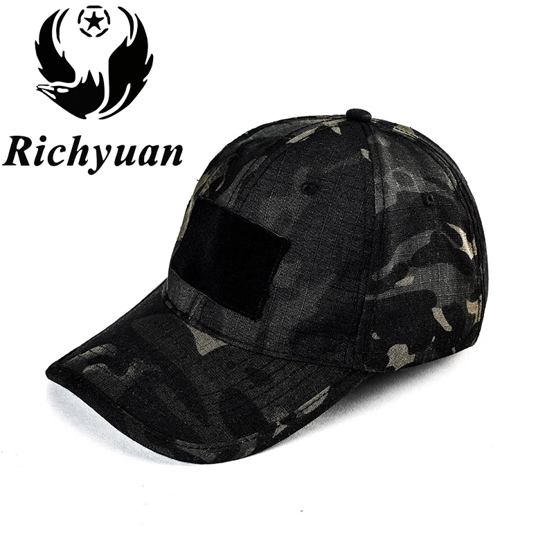 

Jungle Camouflage Cap Unisex Camo Hats For Men Army Tactical Cap Adjustable Vintage Women Camo Snapback Bone