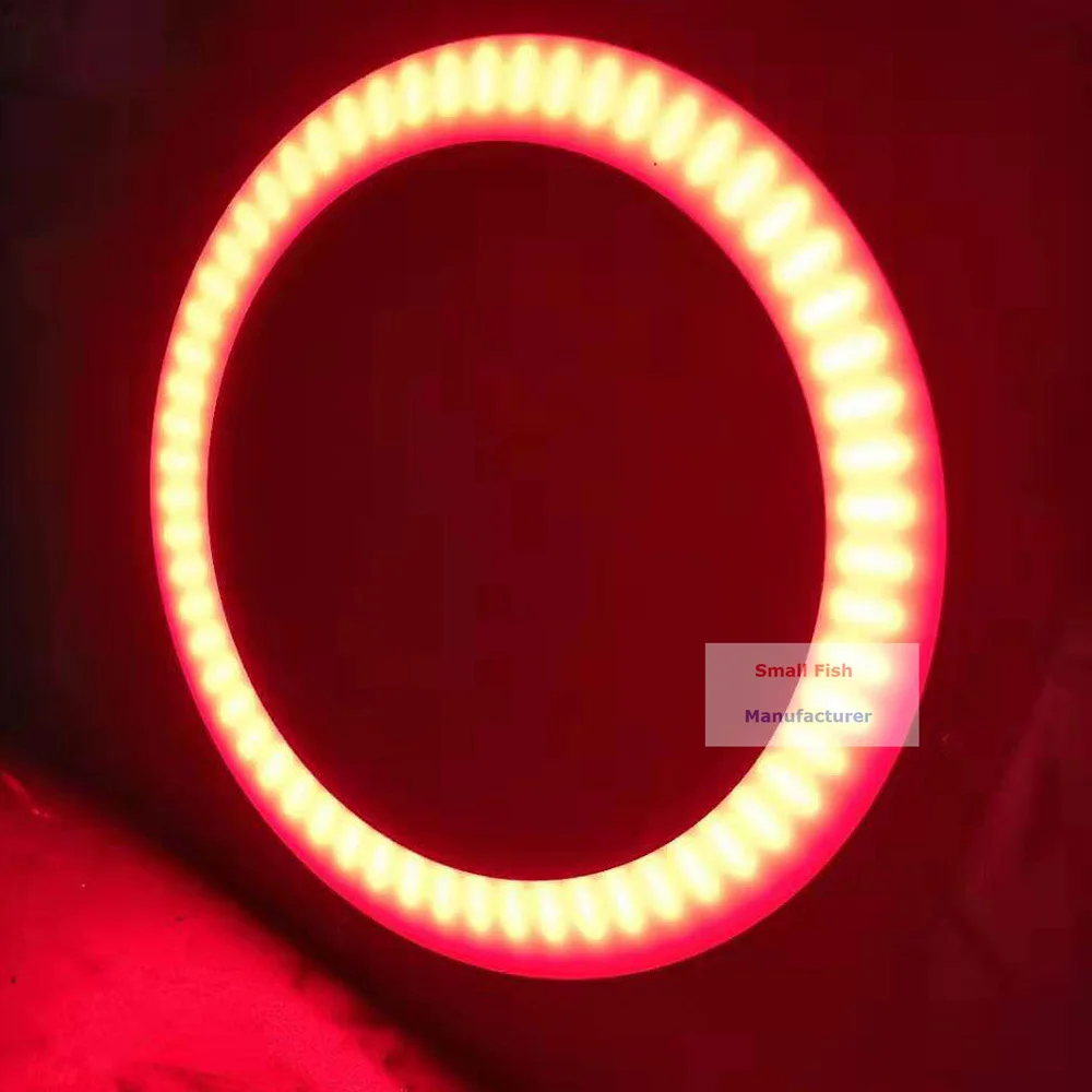 2019 Новый светодиодный фосветильник свет Halo Pixel 144 шт. SMD 5050 RGB 3 в 1 сцсветильник DMX