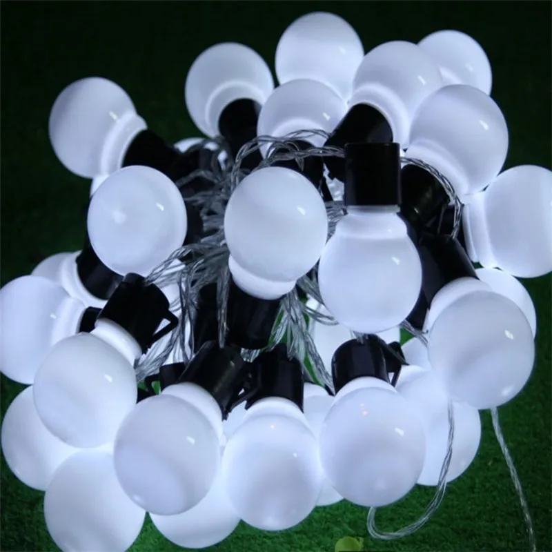 

Fairy 10m leds Big size RGB Ball curtain string light New Year Christmas Decoration garland Wedding Party lamps luminaria