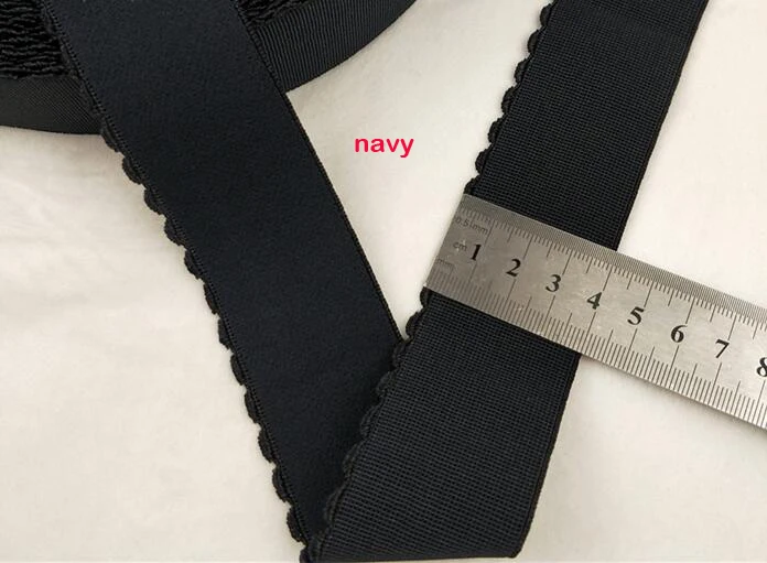 10 метров 4 см 1,5" широкие эластичные ленты обрезки ленты юбка нижнее белье Пояс эластичный M65Q76