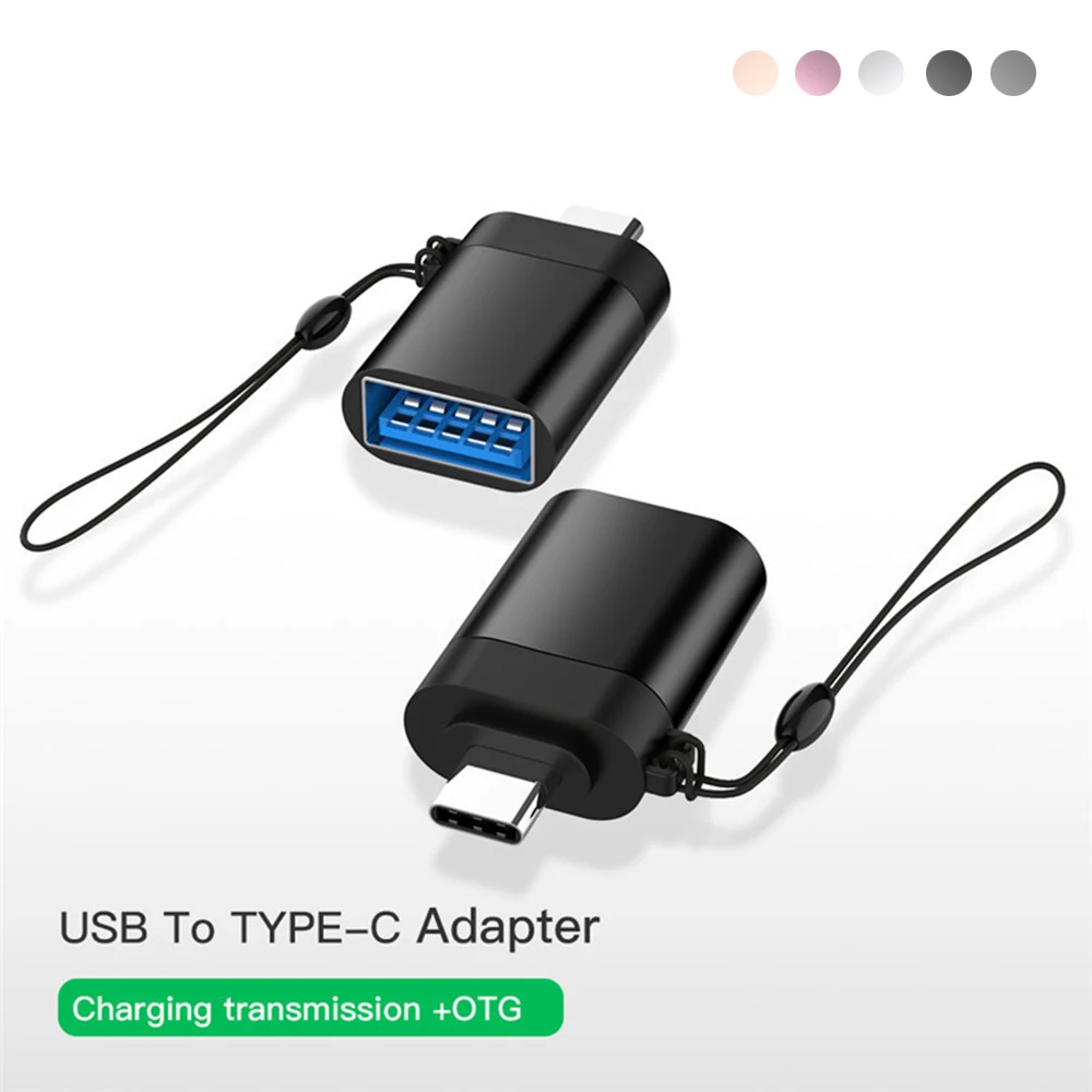 Type C к USB 3,0 конвертер OTG адаптер для зарядки и синхронизации данных кабель для samsung/Android/iPhone/MacBook