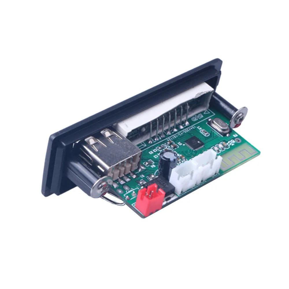 Elistooop автомобильный аудио USB TF FM модуль беспроводной Bluetooth радио 5 в 12 В MP3 WMA