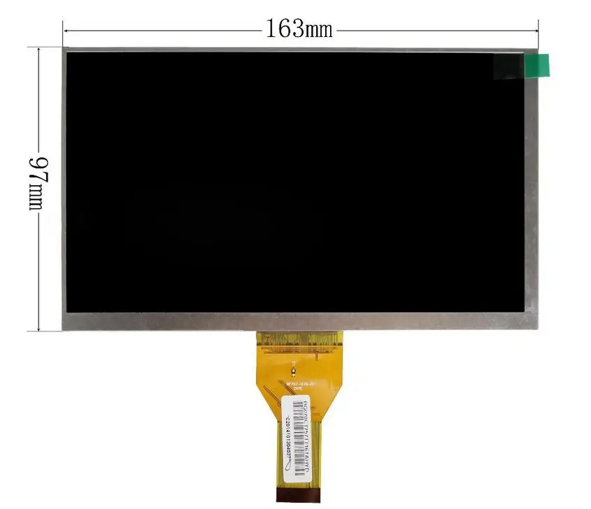 

New 7 Inch Replacement LCD Display Screen Touch screen Digitizer For IRBIS TX68 tablet PC Free shipping