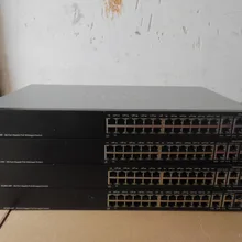 Б/у SG300-28P управления сетью 24-портовый гигабитный блок питания POE переключатель 4-портовый гигабитные оптические мультиплексирования