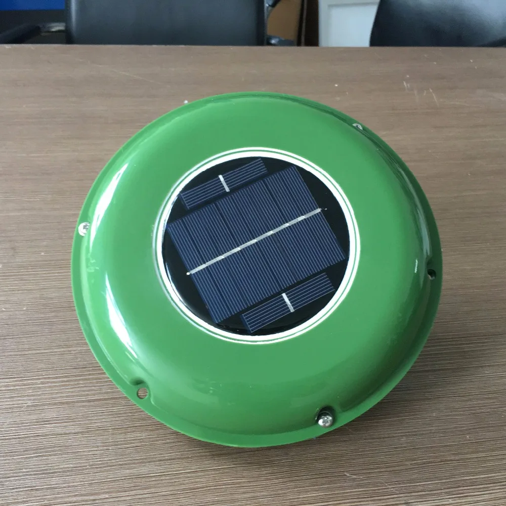 SOLAR VENT FAN AUTOMATIC VENTILATOR for GREEN HOUSE BOAT MOTORHOME RV