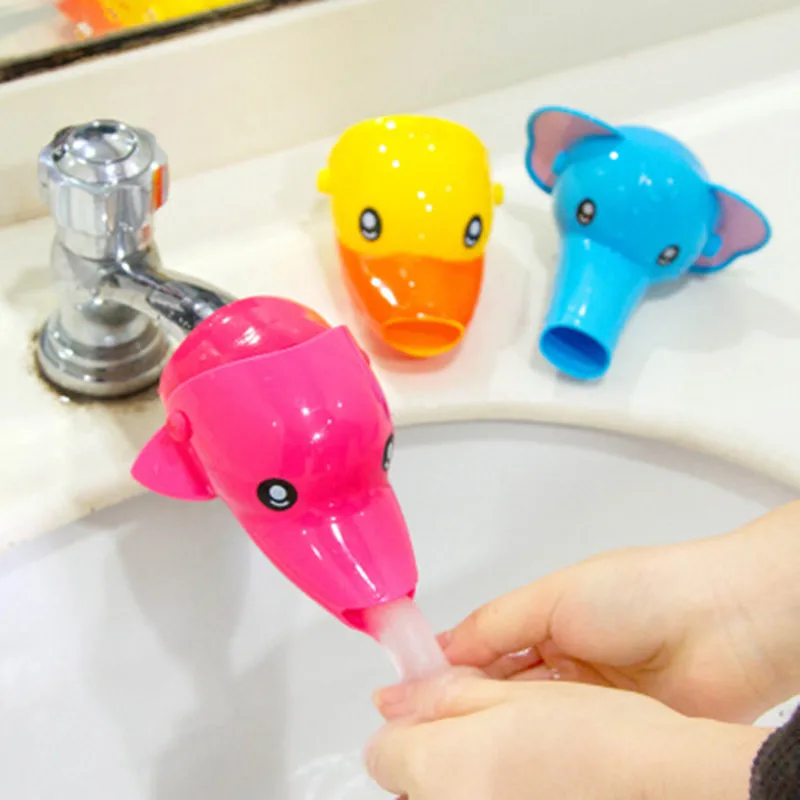 

Children's Animal Water Guide Extender Baby Hand Washing Device Water Faucet Extension Child Bathroom Wash Special Anti-Splash