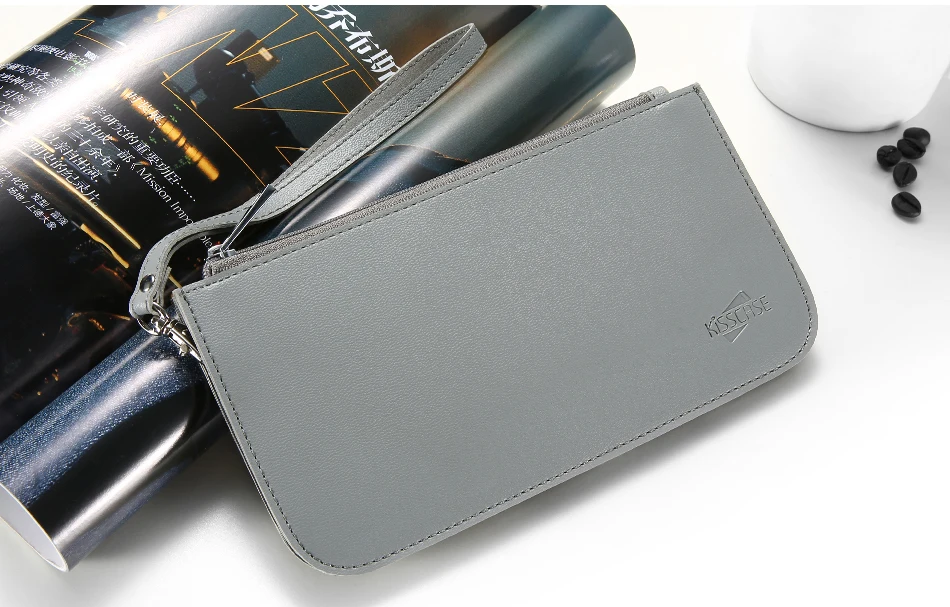 Чехол KISS, роскошный кожаный чехол-кошелек для iPhone 6 6s Plus, чехол со слотом для карт для iPhone X, 8, 7, 6, 6s Plus, классический черный защитный чехол