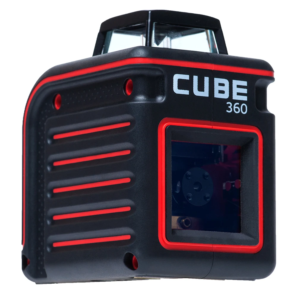 Лазерный уровень автоматический ADA Cube 360 Basic Edition (точность 0,3 мм, рабочий диапазон 20 м, рабочий диапазон с приемником 70 м, класс защиты IP54)