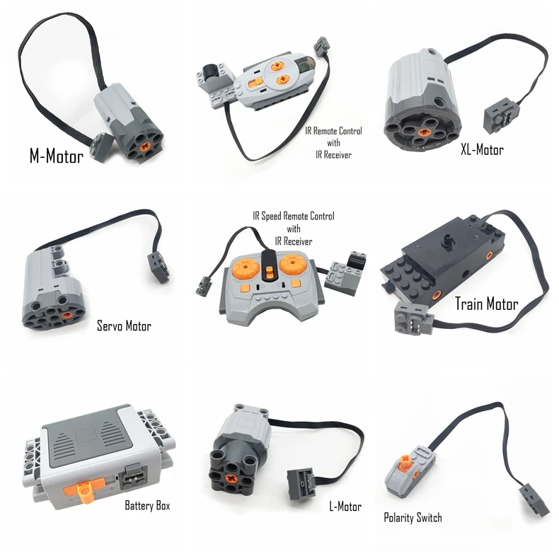 Receiver Lego Power Functions Speed Remote Control Technic