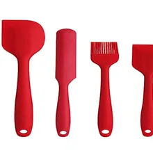 Набор шпателей из сликоновые не прилипающие скребок Кухня выпечка набор состоит из 6 предметов, подарок; Новинка; комплект из 6 шт. крем-скраб для выпечки набор инструментов кистей A1