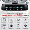 Автомобильный видеорегистратор ANSTAR ADAS, 4G, Android, зеркало заднего вида с 2 + 32 ГБ, 3-канальная камера FHD 1080P, видеорегистратор с поддержкой Gar ► Фото 2/6